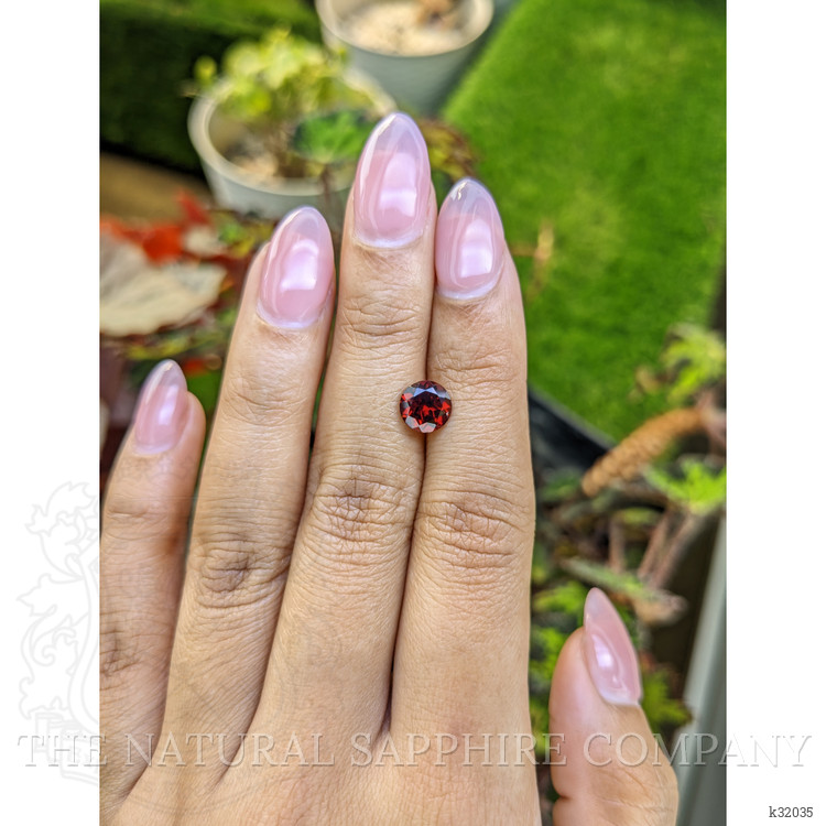 1.69 Ct. Red Almandine Garnet from Mozambique