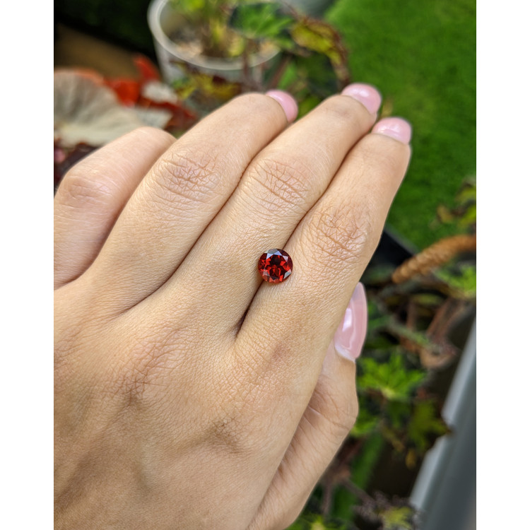 1.76 Ct. Red Almandine Garnet from Mozambique