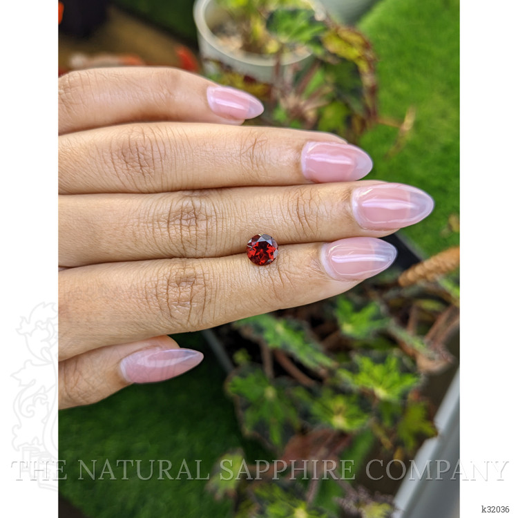 1.76 Ct. Red Almandine Garnet from Mozambique
