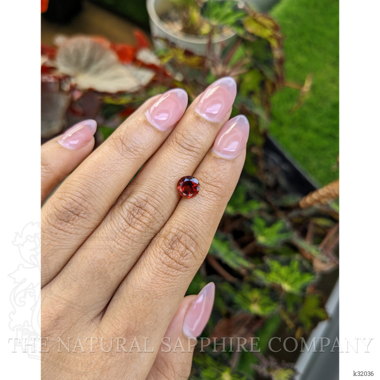 1.76 Ct. Red Almandine Garnet from Mozambique