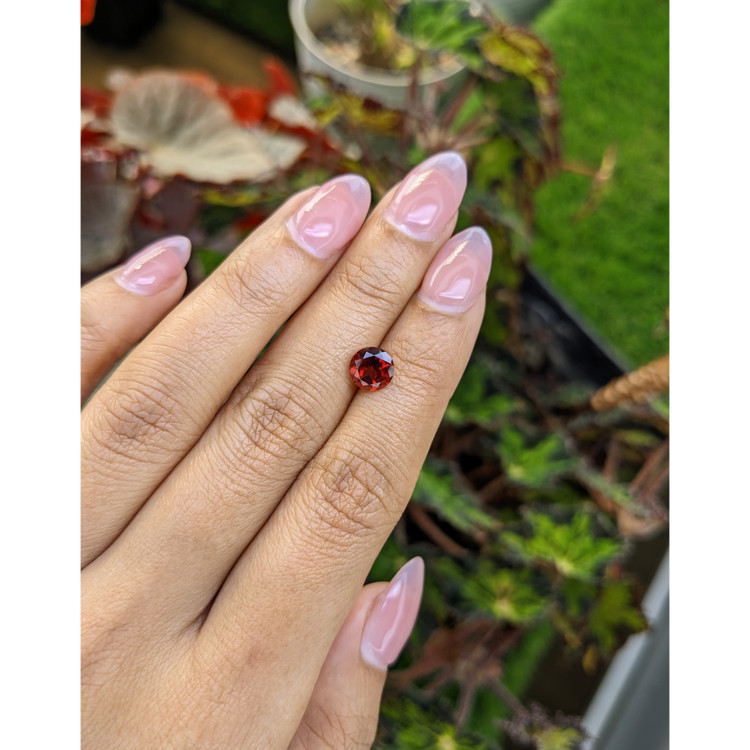 1.76 Ct. Red Almandine Garnet from Mozambique