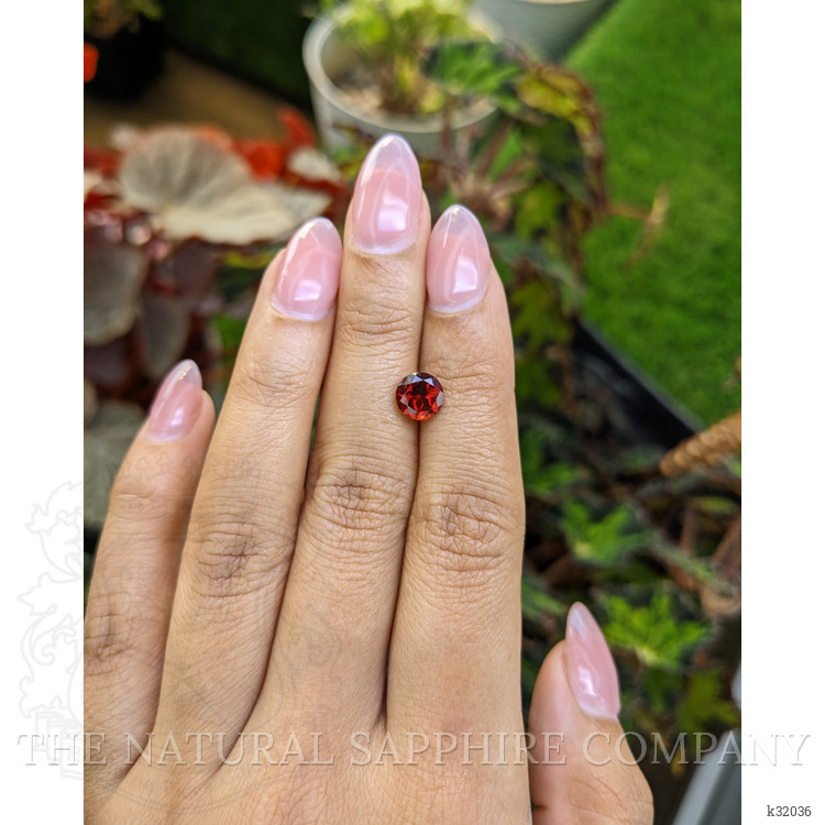 1.76 Ct. Red Almandine Garnet from Mozambique