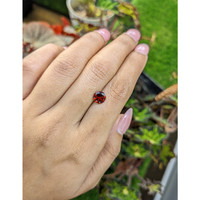 1.68 Ct. Red Almandine Garnet from Mozambique Life Style