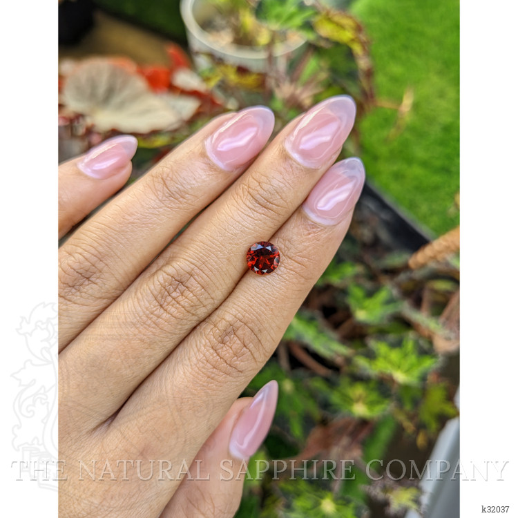 1.68 Ct. Red Almandine Garnet from Mozambique