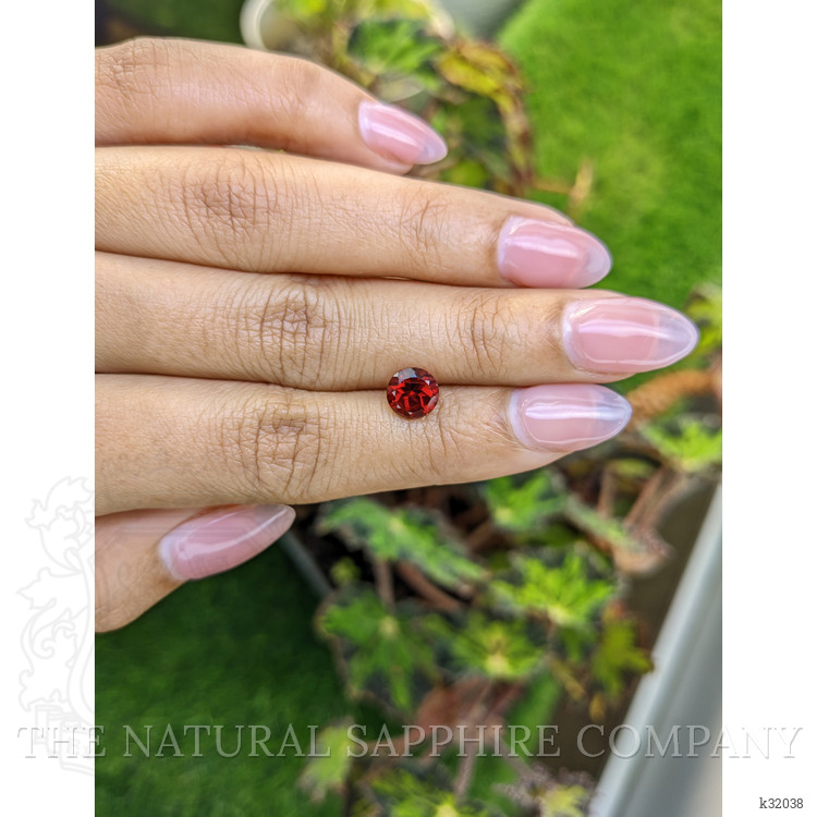 1.83 Ct. Red Almandine Garnet from Mozambique
