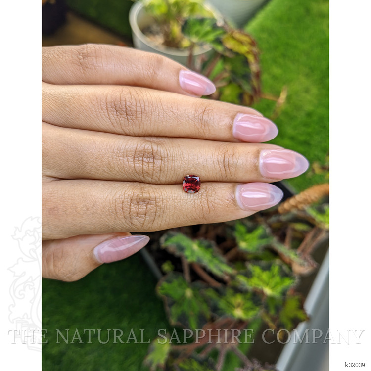 1.10 Ct. Red Almandine Garnet from Mozambique