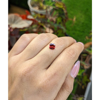1.10 Ct. Red Almandine Garnet from Mozambique Life Style
