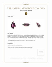 2.24 Ct. Spinel from Ceylon (Sri Lanka) Appraisal