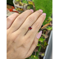 1.02 Ct. Red Almandine Garnet from Mozambique Life Style