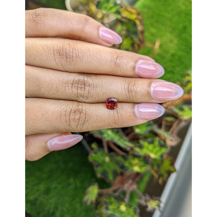 1.02 Ct. Red Almandine Garnet from Mozambique