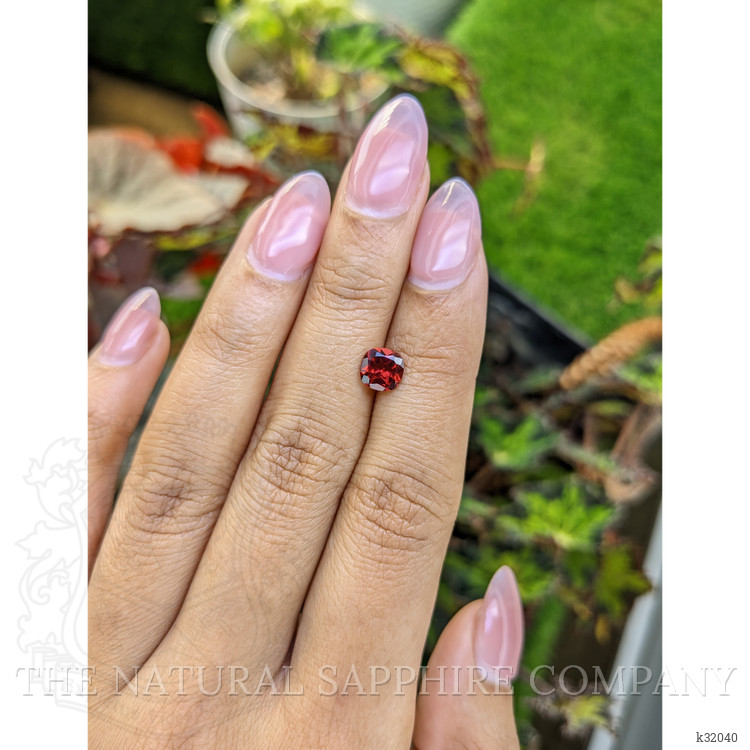 1.02 Ct. Red Almandine Garnet from Mozambique