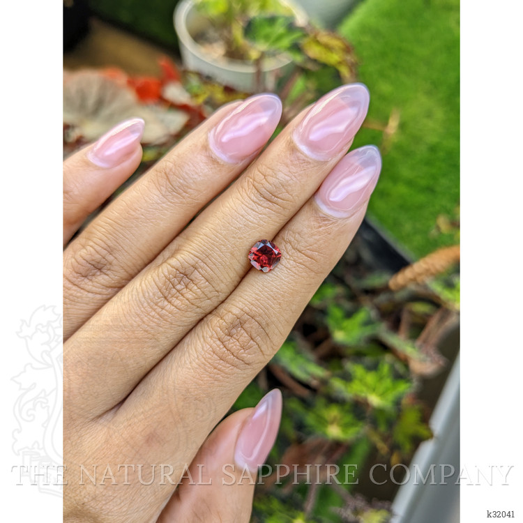 1.17 Ct. Red Almandine Garnet from Mozambique