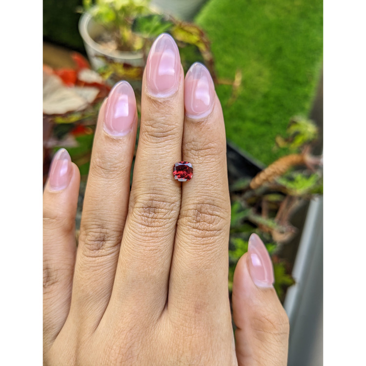 1.17 Ct. Red Almandine Garnet from Mozambique