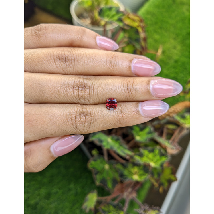 1.17 Ct. Red Almandine Garnet from Mozambique