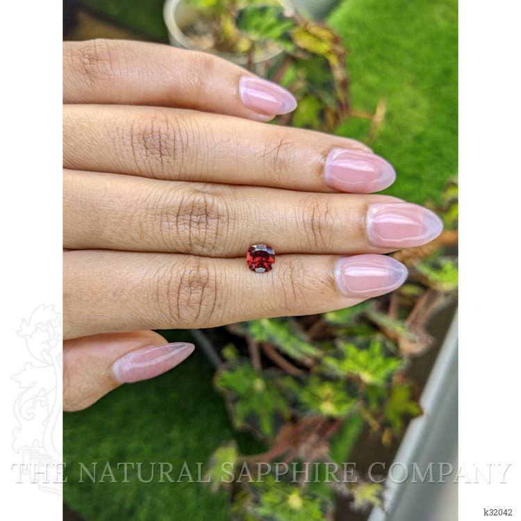1.11 Ct. Red Almandine Garnet from Mozambique
