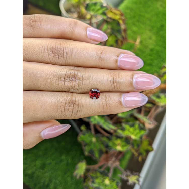 1.11 Ct. Red Almandine Garnet from Mozambique
