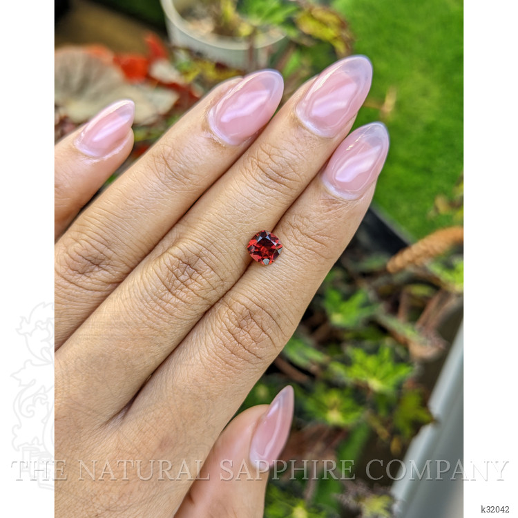 1.11 Ct. Red Almandine Garnet from Mozambique