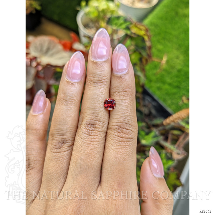 1.11 Ct. Red Almandine Garnet from Mozambique