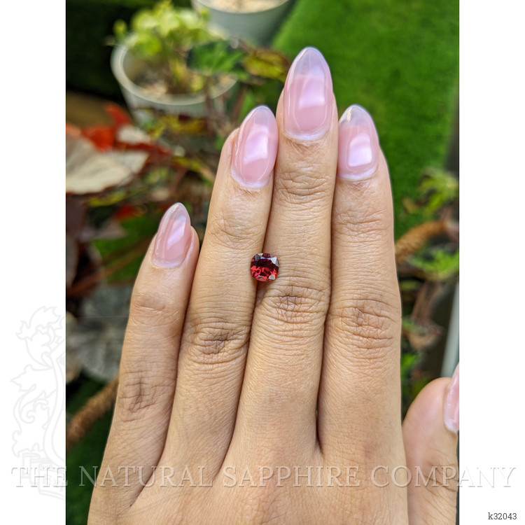 1.19 Ct. Red Almandine Garnet from Mozambique