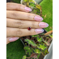 1.19 Ct. Red Almandine Garnet from Mozambique Life Style