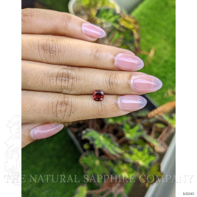 1.19 Ct. Red Almandine Garnet from Mozambique