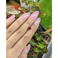 1.19 Ct. Red Almandine Garnet from Mozambique Life Style