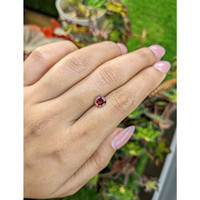 1.12 Ct. Red Almandine Garnet from Mozambique Life Style