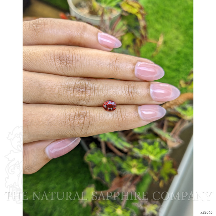 1.59 Ct. Red Almandine Garnet from Mozambique
