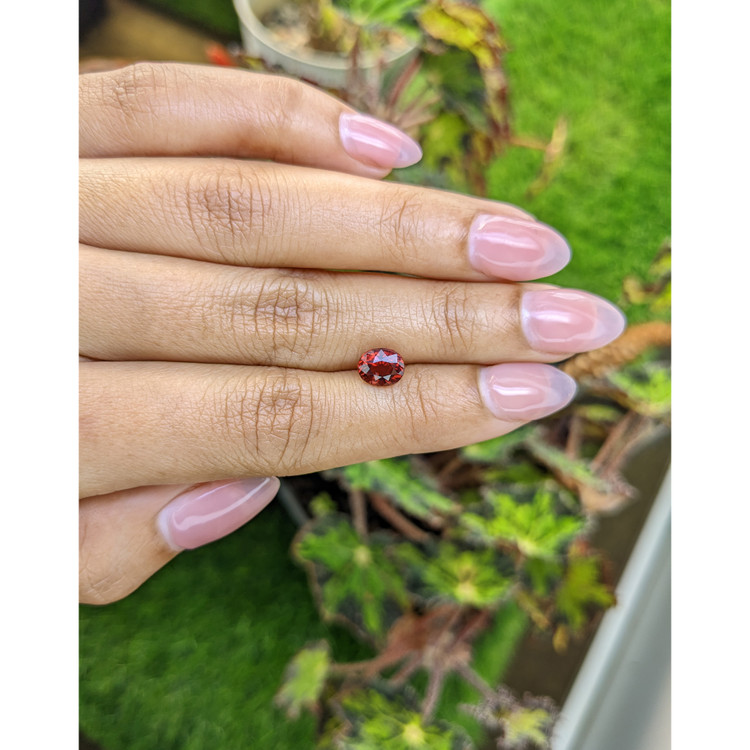 1.59 Ct. Red Almandine Garnet from Mozambique