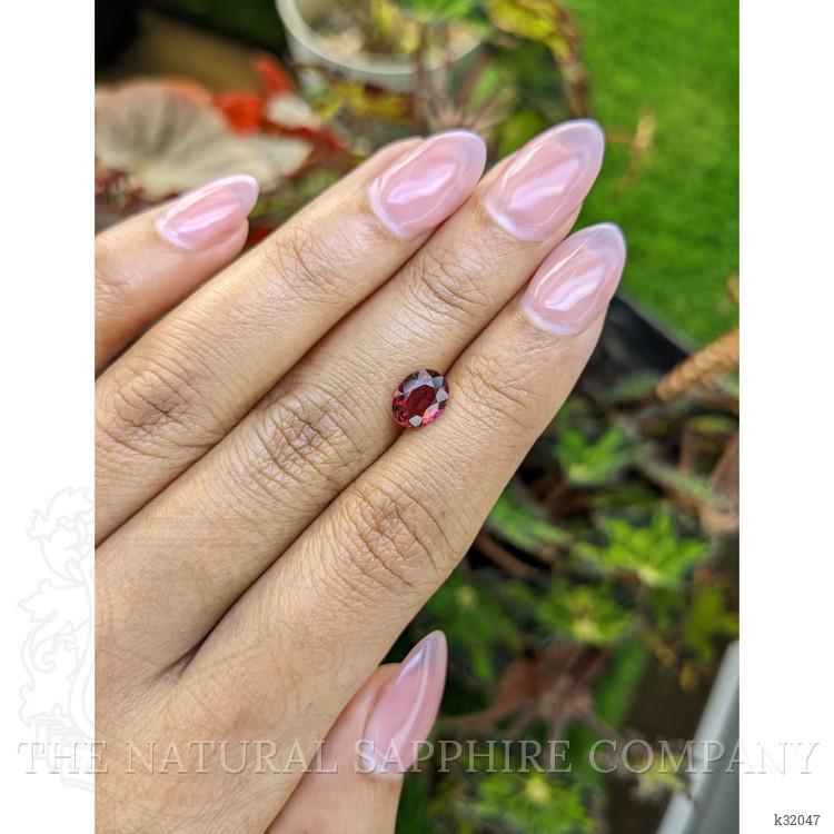 1.51 Ct. Pinkish Purple Rhodolite Garnet from Mozambique