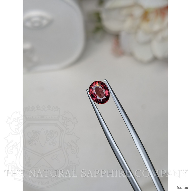 1.21 Ct. Purplish Red Rhodolite Garnet from Mozambique