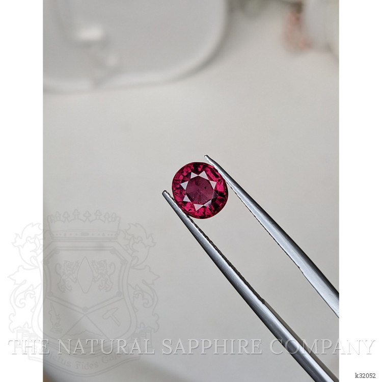 1.97 Ct. Pinkish Purple Rhodolite Garnet from Mozambique