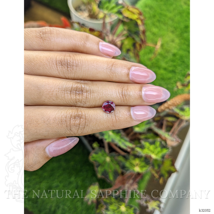 1.97 Ct. Pinkish Purple Rhodolite Garnet from Mozambique