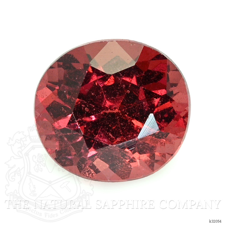 1.26 Ct. Red Rhodolite Garnet from Mozambique
