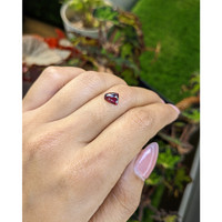 1.46 Ct. Reddish Purple Rhodolite Garnet from Mozambique Life Style