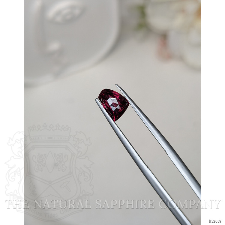 1.46 Ct. Reddish Purple Rhodolite Garnet from Mozambique