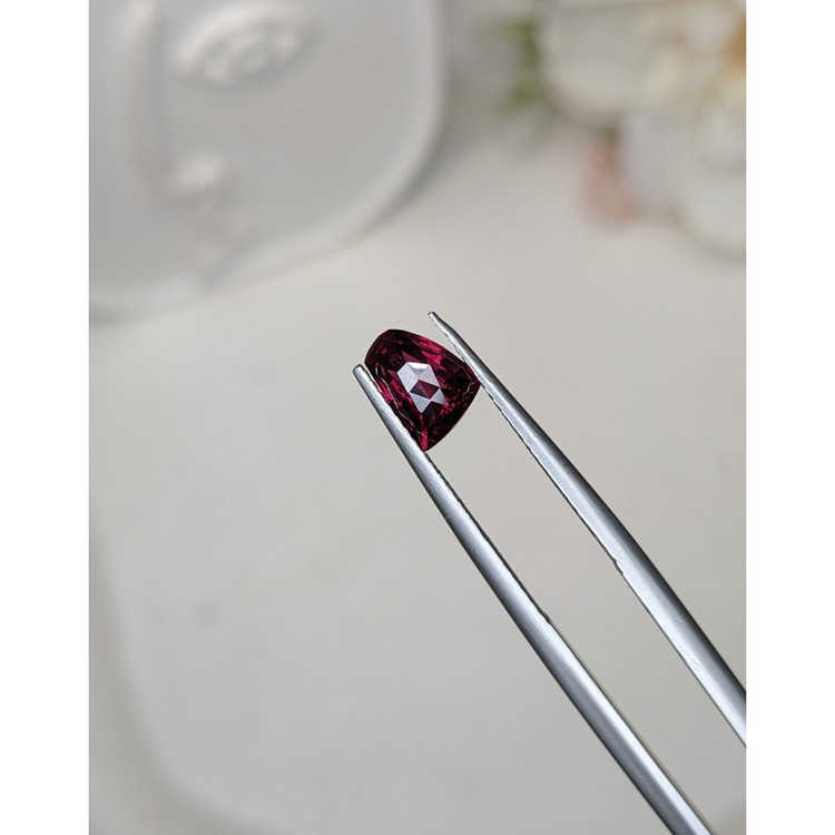 1.46 Ct. Reddish Purple Rhodolite Garnet from Mozambique