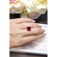 3.89 Ct. Rubellite Tourmaline from Brazil Life Style