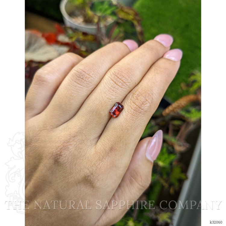 1.40 Ct. Red Almandine Garnet from Mozambique