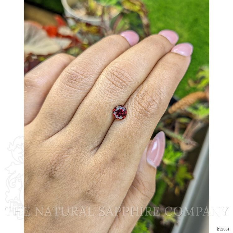 1.21 Ct. Red Almandine Garnet from Mozambique