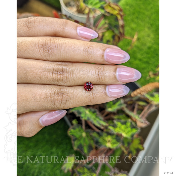 1.21 Ct. Red Almandine Garnet from Mozambique