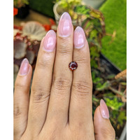 1.38 Ct. Red Almandine Garnet from Mozambique Life Style