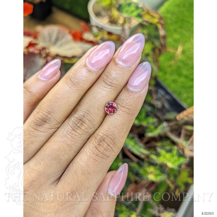 1.04 Ct. Reddish Pink Almandine Garnet from Mozambique