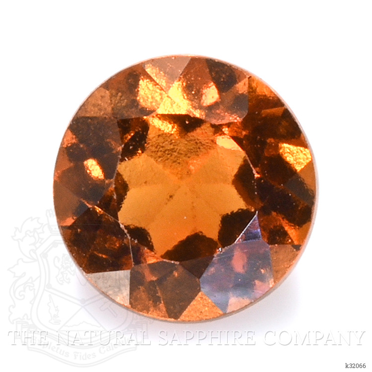 0.81 Ct. Reddish Orange Hessonite Garnet from Madagascar