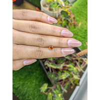0.81 Ct. Reddish Orange Hessonite Garnet from Madagascar Life Style