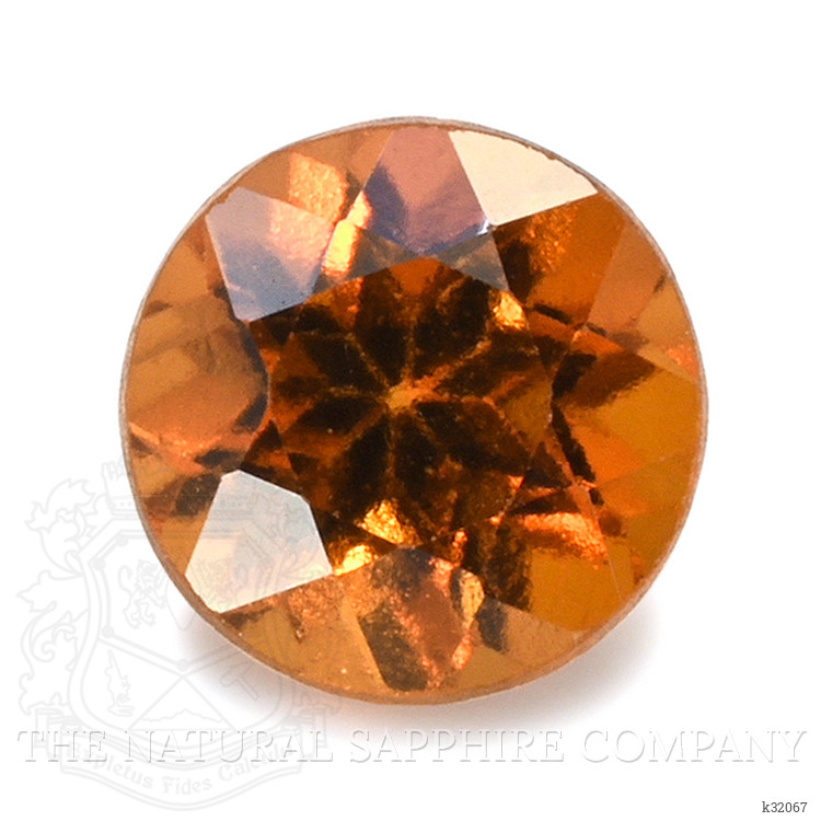 0.88 Ct. Orange Hessonite Garnet from Madagascar