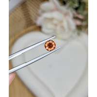 0.88 Ct. Orange Hessonite Garnet from Madagascar Life Style
