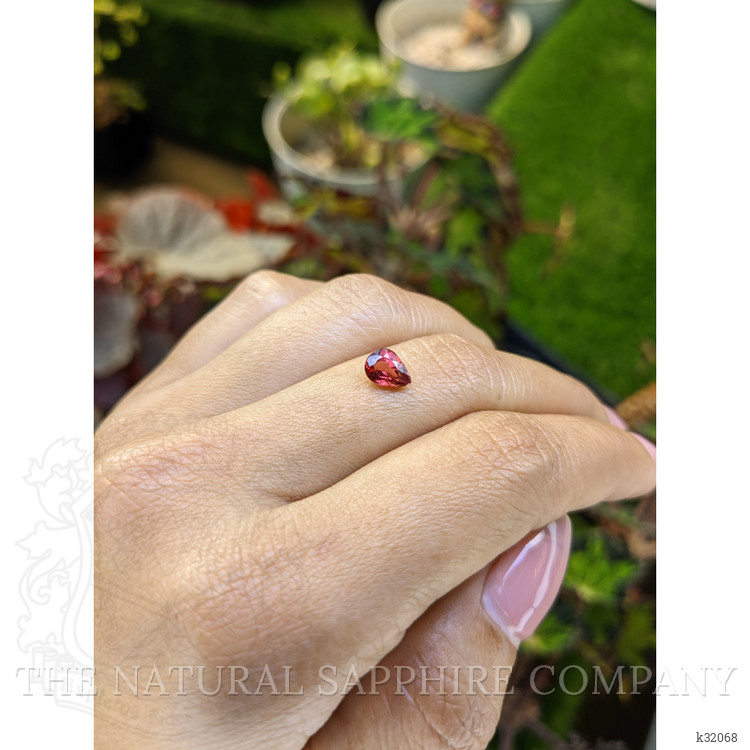 0.97 Ct. Purplish Red Almandine Garnet from Mozambique
