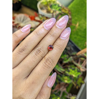 1.15 Ct. Red Almandine Garnet from Mozambique Life Style