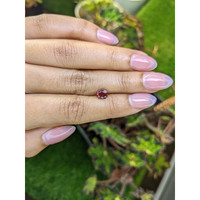 1.15 Ct. Red Almandine Garnet from Mozambique Life Style